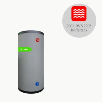 DUPLEX RVS buffervat PWT-200 - 200L