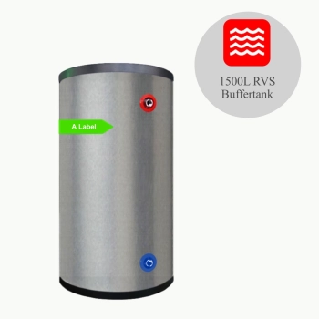 DUPLEX RVS Buffertank PWT-1500 - 1500L