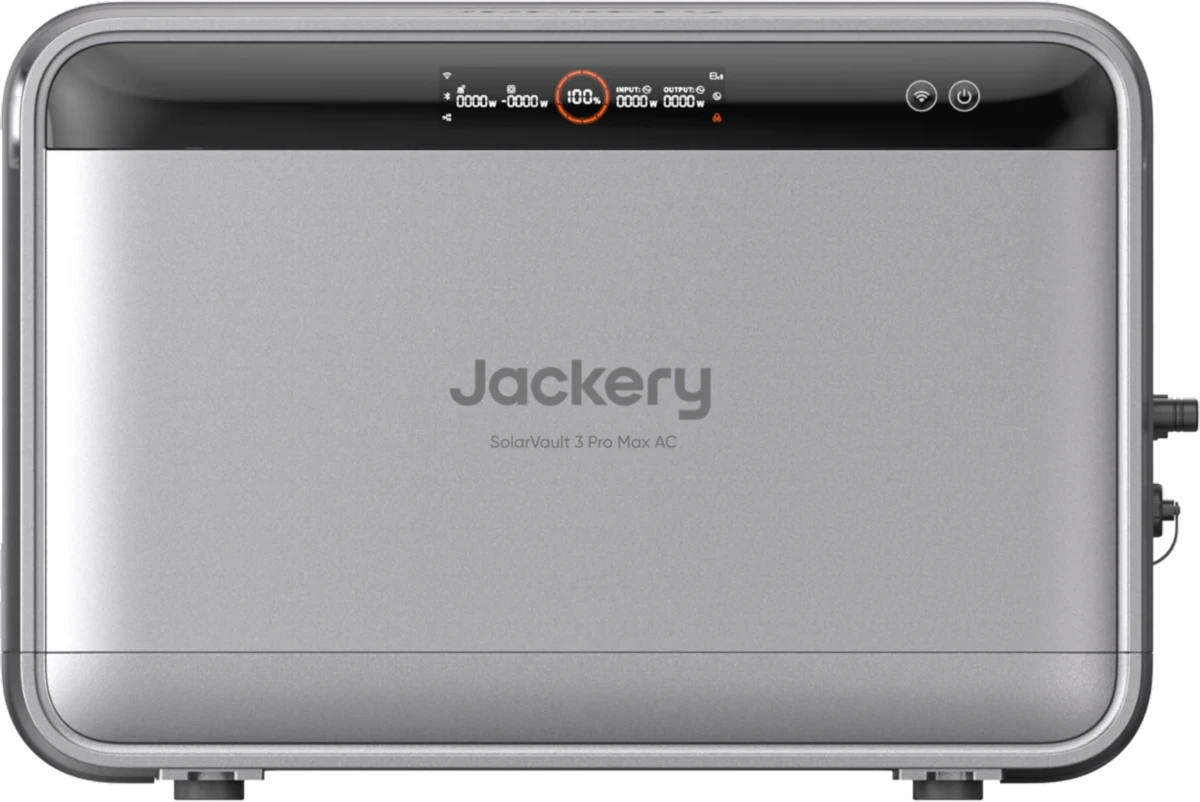 Jackery SolarVault 3 Pro Max AC thuisbatterij – plug & play – 2,52 kWh - Afbeelding 2
