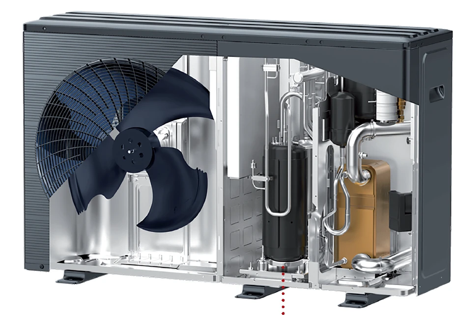 Airwell Wellea M HT R290 lucht-water warmtepomp - 14 kW - Afbeelding 6