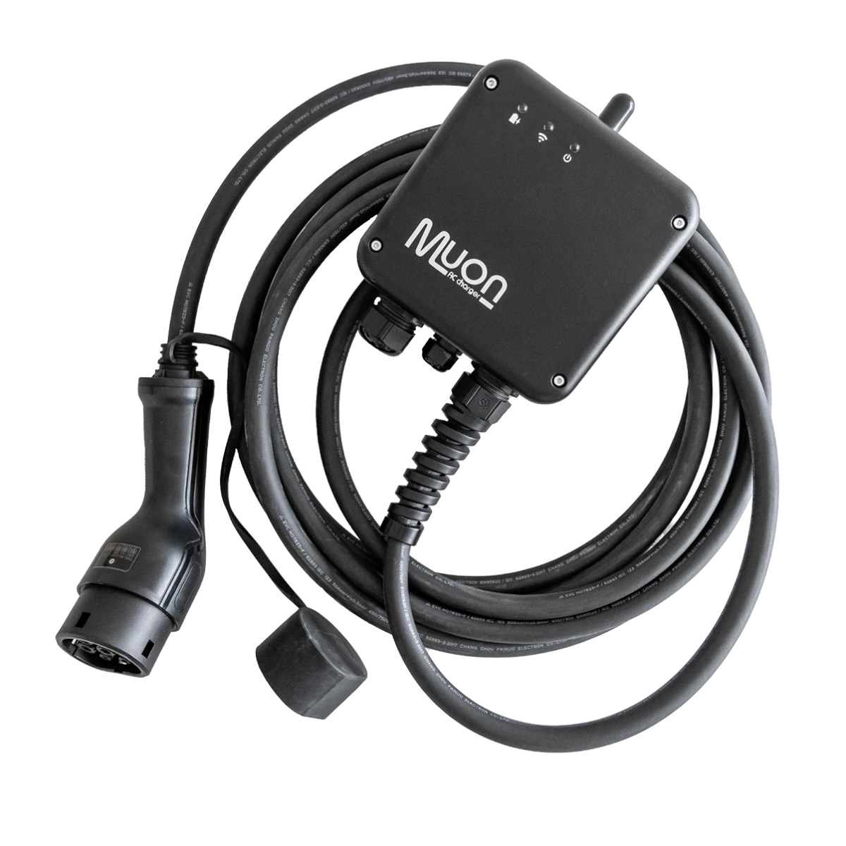 Innovoltus Muon laadpaal - slimme AC laadpaal in combinatie met Jullix EMS