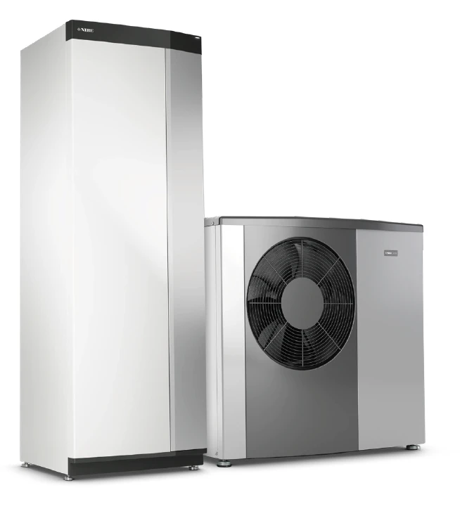 NIBE S2125-20 lucht-water Propaan R290 warmtepomp - 20 kW 400V - Afbeelding 4