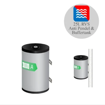 RVS buffervat BT-25/WM - 25L