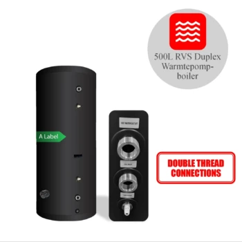 RVS boiler 500XL-LE1/ S-C4 Black - 500L