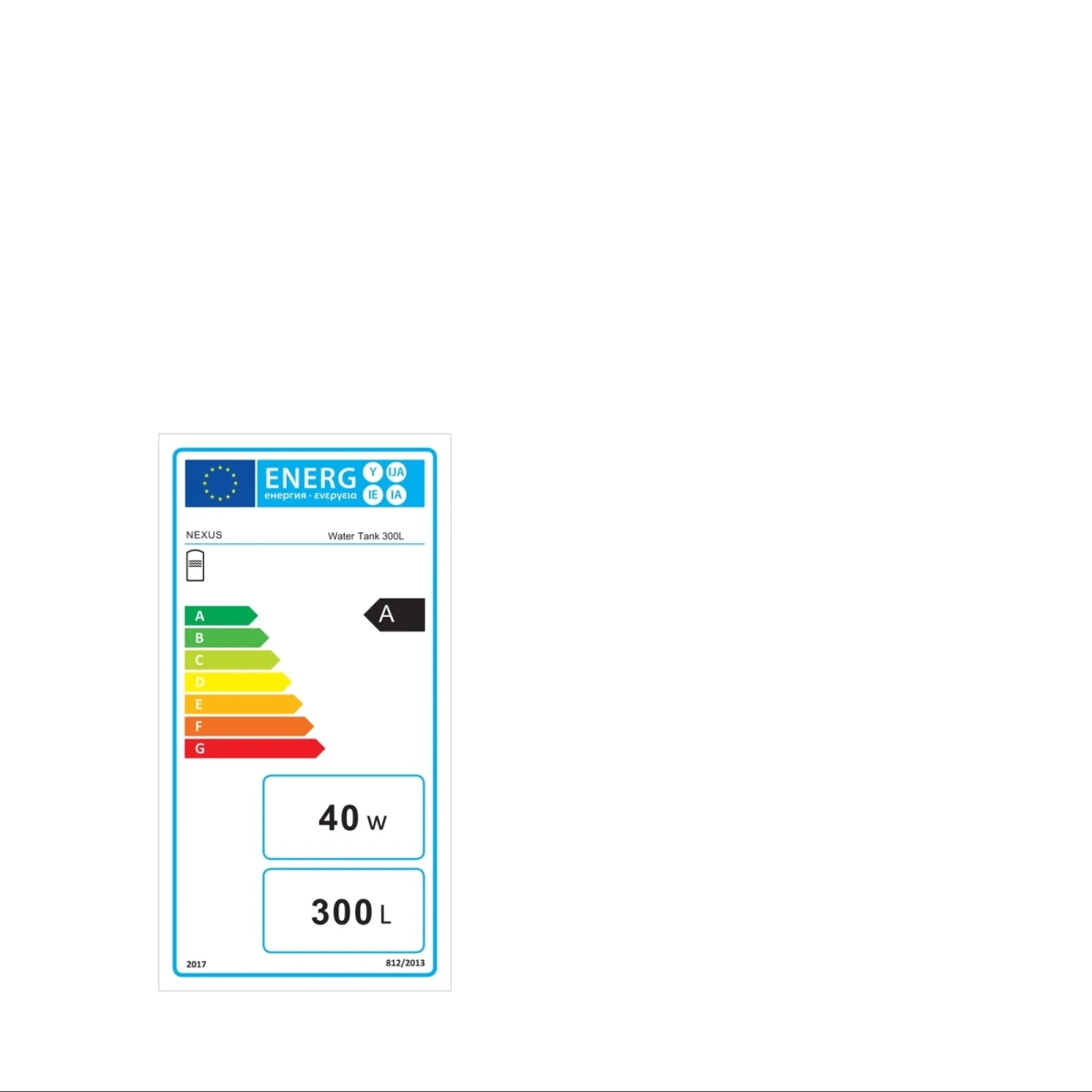 RVS boiler black - 1 XL 28mm warmtewisselaar - 300L - Afbeelding 2