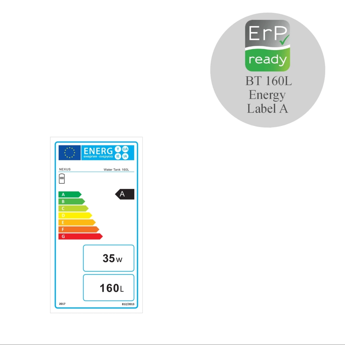 RVS Black Inline buffervat - 160L - Afbeelding 2