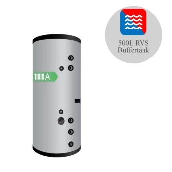 RVS Anti Pendel Buffertank BT-500 - 500L
