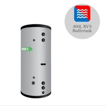 RVS buffervat BT-400 - 400L
