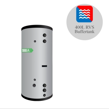RVS buffervat BT-400 - 400L