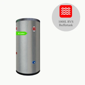 DUPLEX RVS Buffer tank PWT-1000 - 1000L