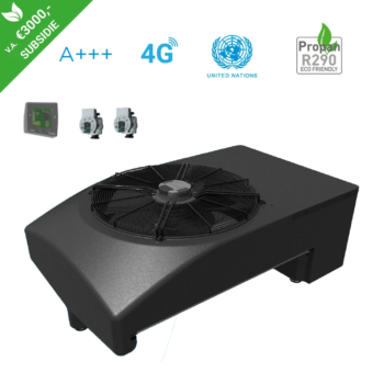 Weheat Blackbird P80 - All-electric compact set met 2 pompen - 8kW