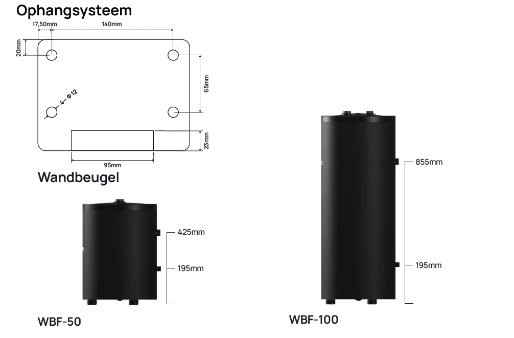Weheat RVS Buffer tank - 50L - Afbeelding 3