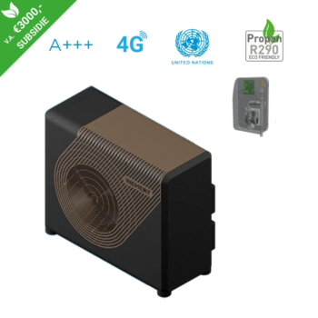 Weheat Sparrow P60 - Hybride voor-gemonteerde set - 6kW